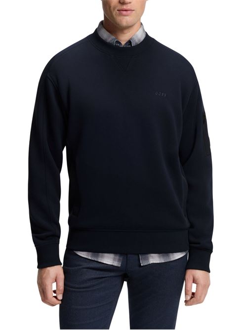 Felpa in cotone stretch Boss Orange | 50543458404